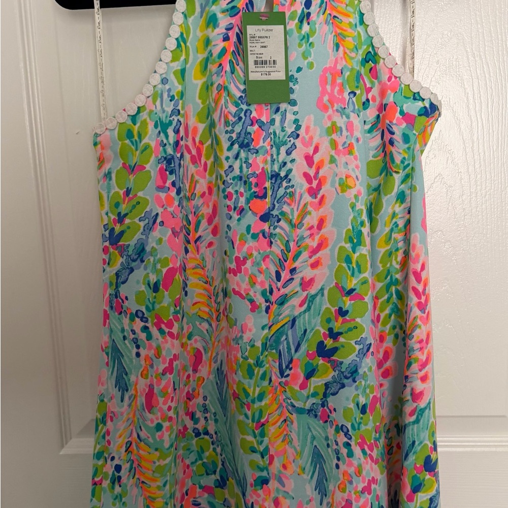 NWT Lily Pulizer Pearl Soft Shift Dress